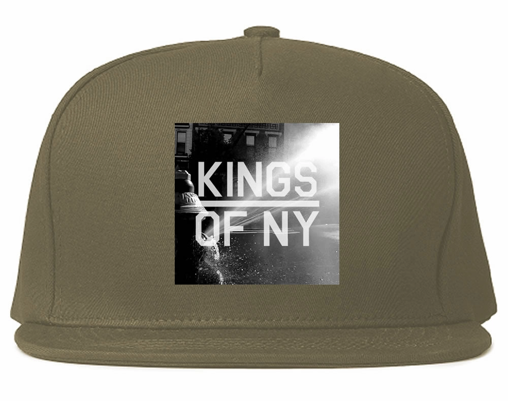 NYC Fire Hydrant Pump Summer Mens Snapback Hat