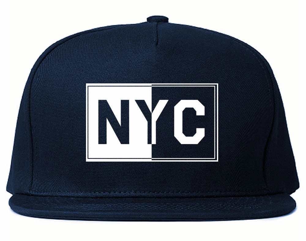 NYC Rectangle New York City Snapback Hat