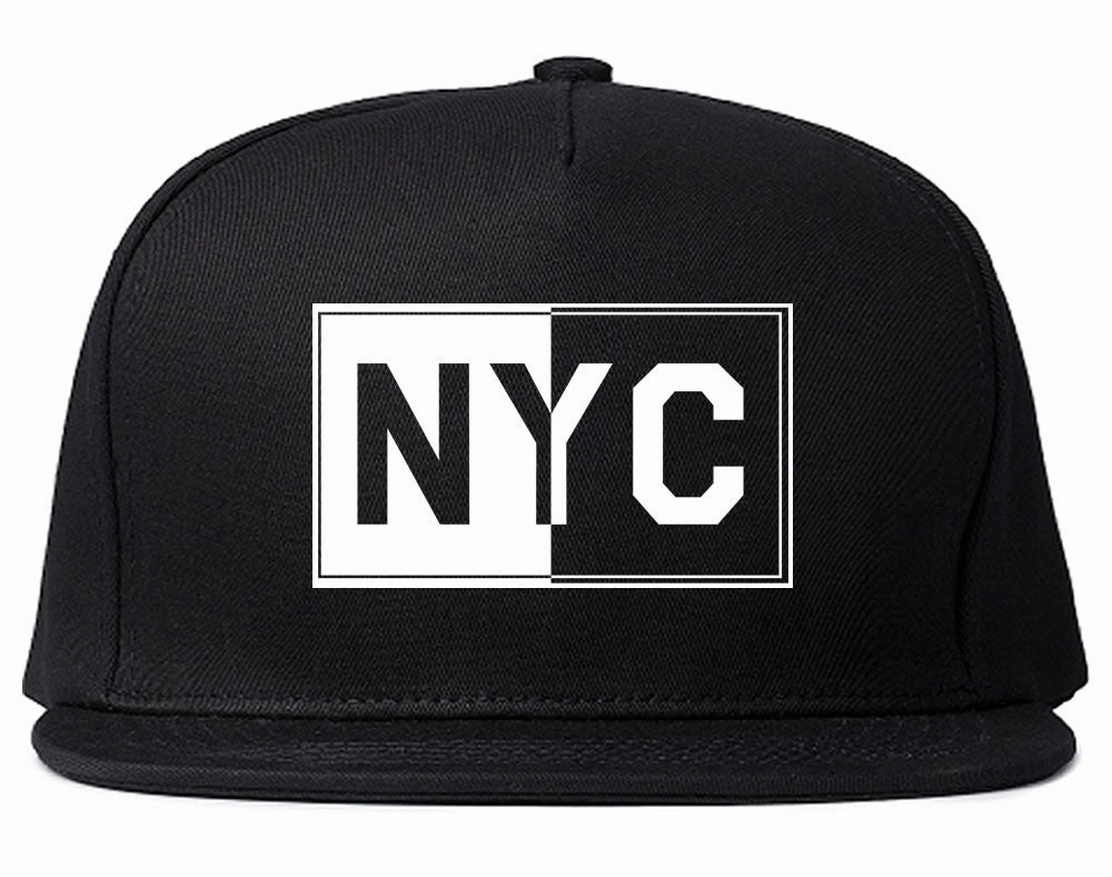 NYC Rectangle New York City Snapback Hat