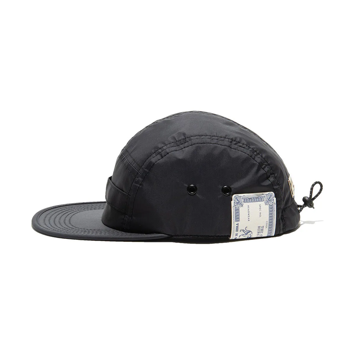 NYLON JET CAP - Black