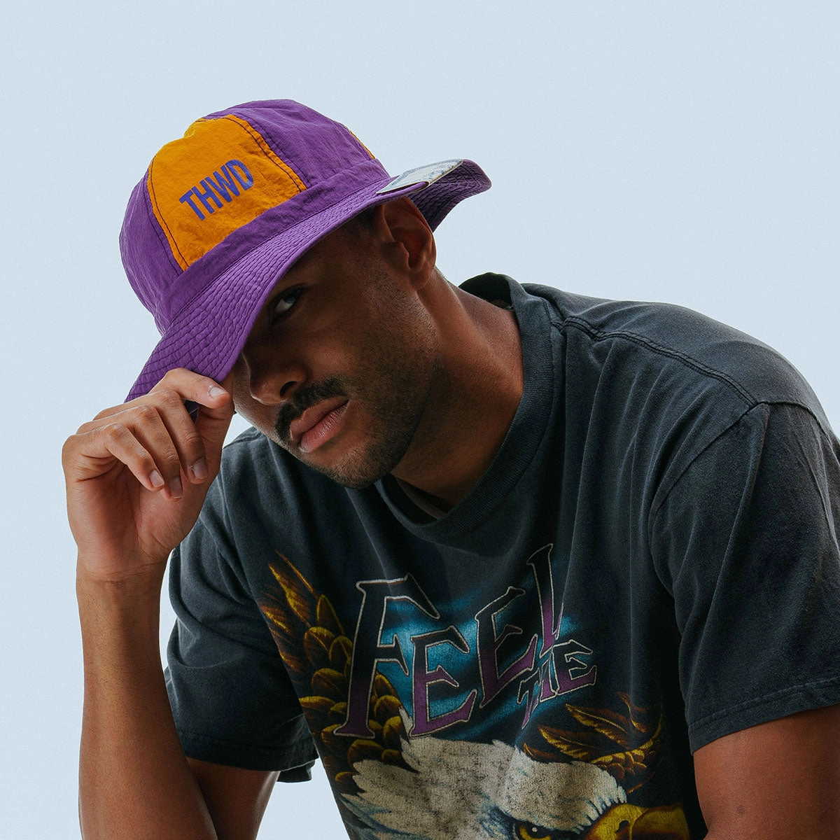NYLON FATIGUE HAT - Beige / Natural