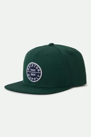 Oath III Snapback - Pine Needle/Pine Needle casual-dad-hat