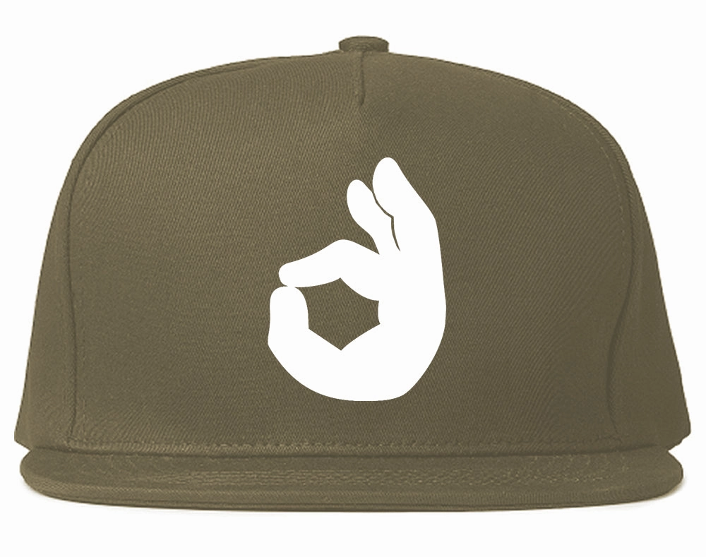Okay Chest Mens Snapback Hat