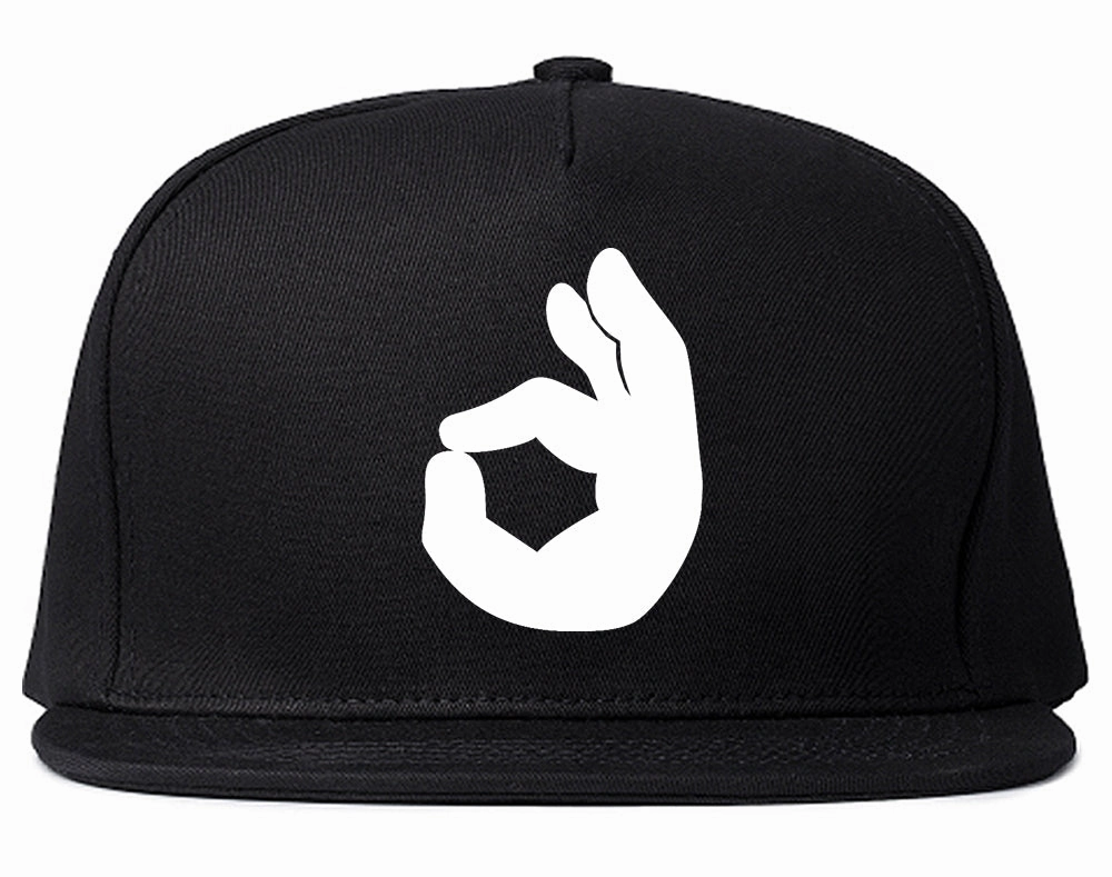 Okay Chest Mens Snapback Hat