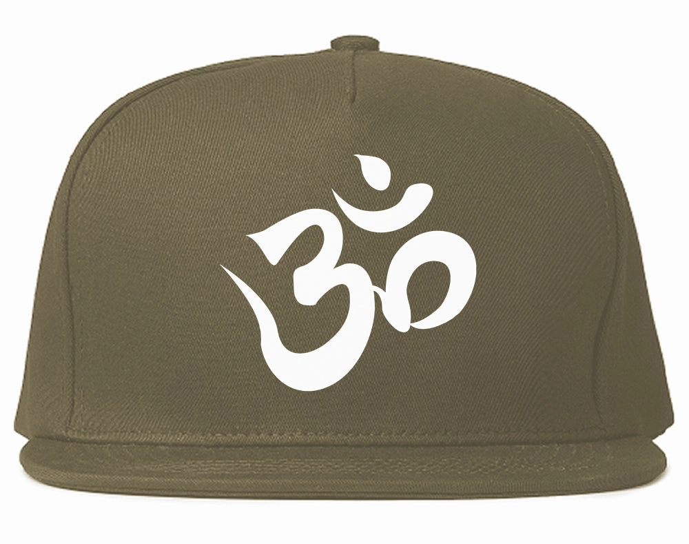 Om Ohm Symbol Mens Snapback Hat