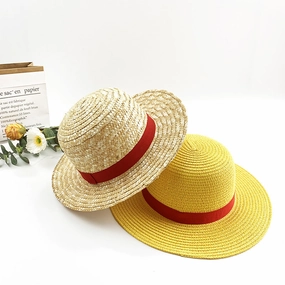 One Piece Luffy Straw Hat COSPLAY Parent-Child UV Protection spring-straw-hat