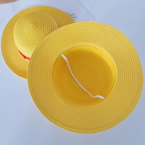 One Piece Luffy Style Straw Hat Outdoor Sun Protection COSPLAY spring-straw-hat