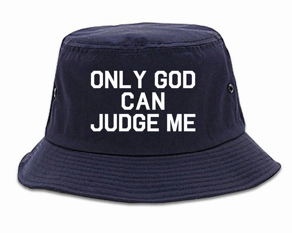 Only God Can Judge Me Mens Bucket Hat