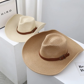 Outdoor Camping Fishing Wide Brim Sun Hat Unisex Breathable spring-straw-hat