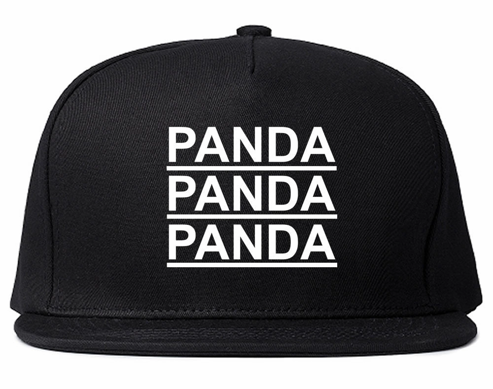 Panda Panda Panda Snapback Hat Cap