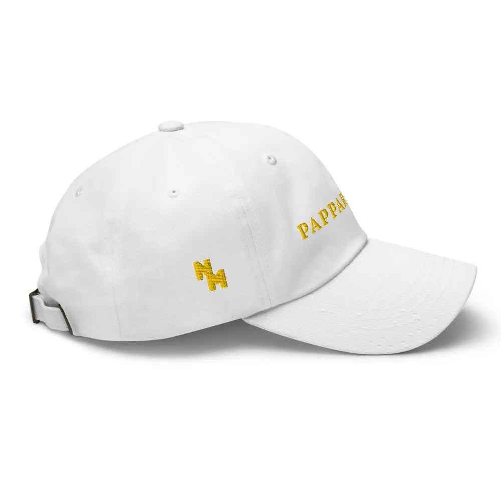 Pappardelle Cap Dad Logo   Colours