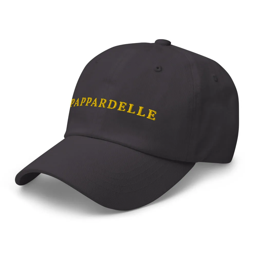 Pappardelle Cap Dad Logo   Colours