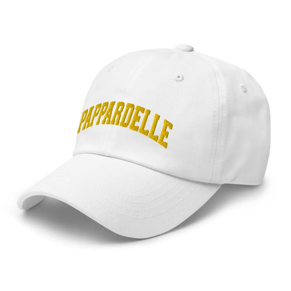 Pappardelle Cap sports Logo   Colours