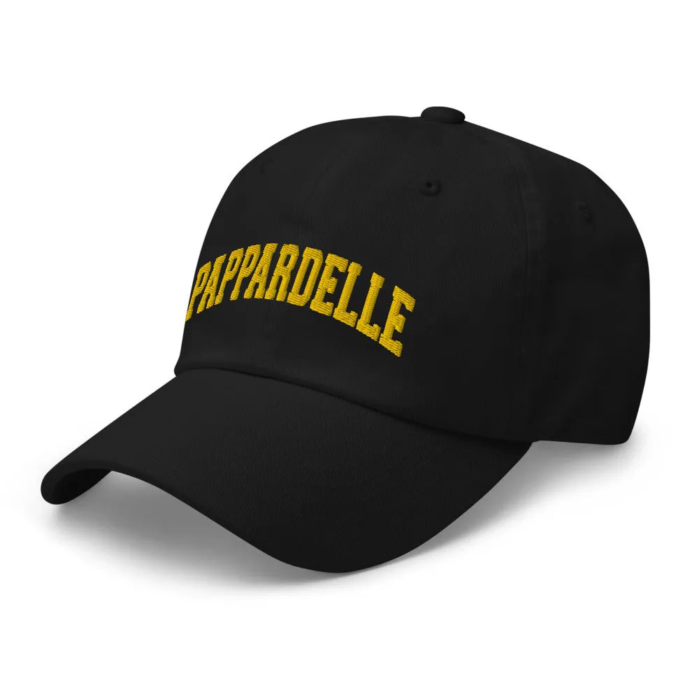 Pappardelle Cap sports Logo   Colours