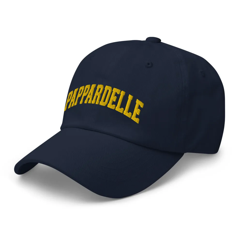 Pappardelle Cap sports Logo   Colours