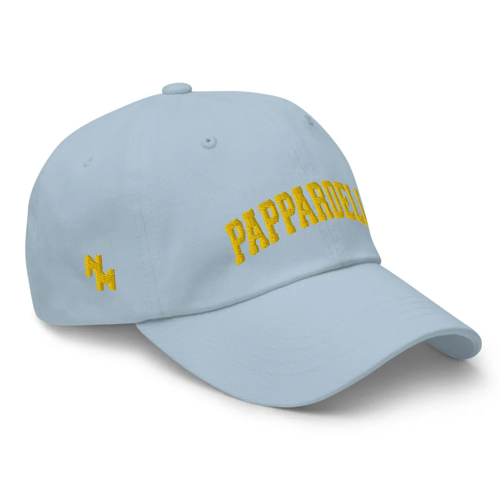 Pappardelle Cap sports Logo   Colours