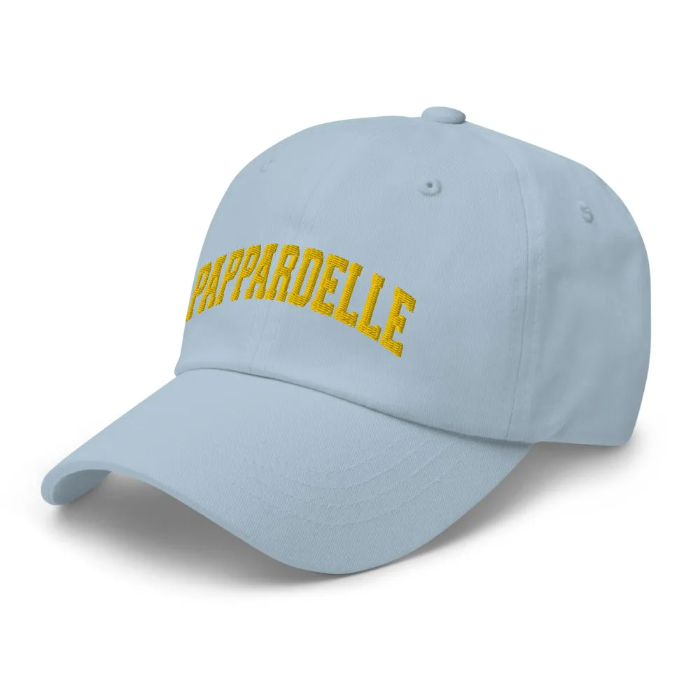 Pappardelle Cap sports Logo   Colours