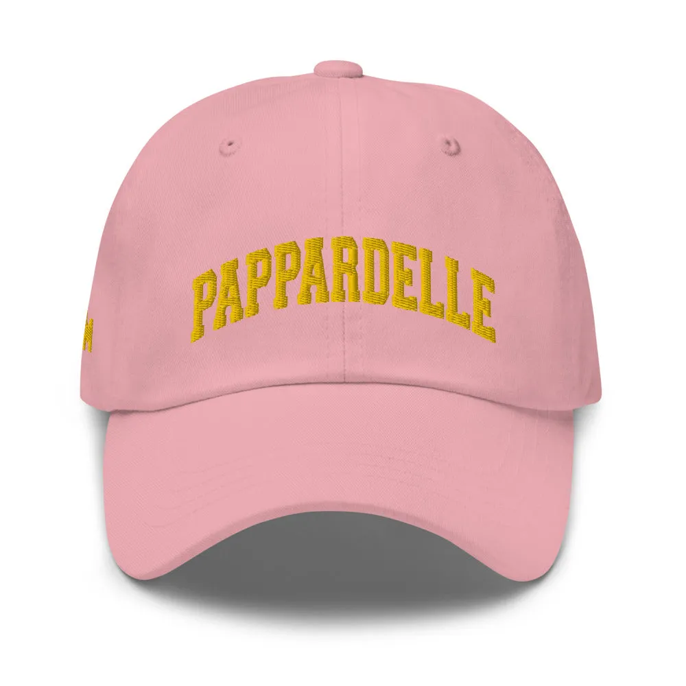Pappardelle Cap sports Logo   Colours