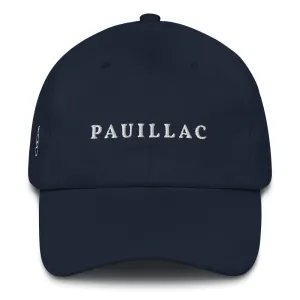 Pauillac Cap White Font casual-baseball-cap