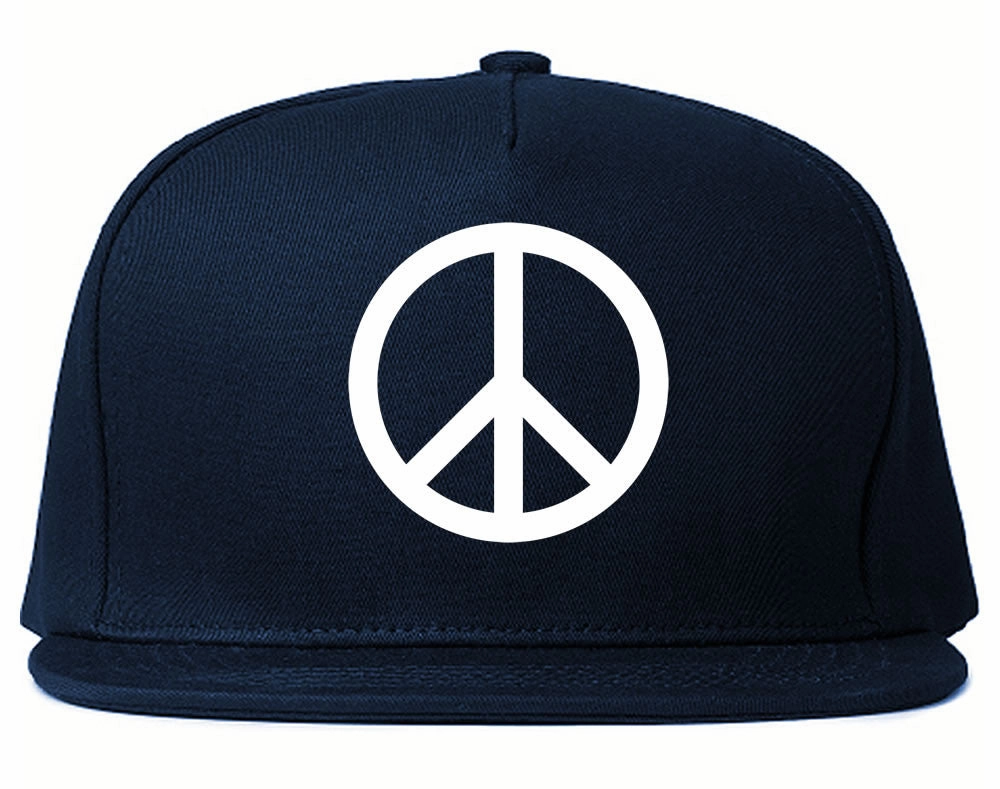 Peace Sign Symbol Meme Snapback Hat Cap