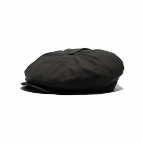 PEAKY CAP - Black fashion-wind-cap
