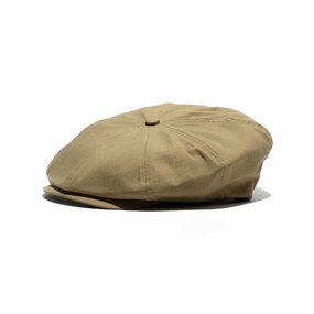 PEAKY CAP - Brown fashion-wind-cap