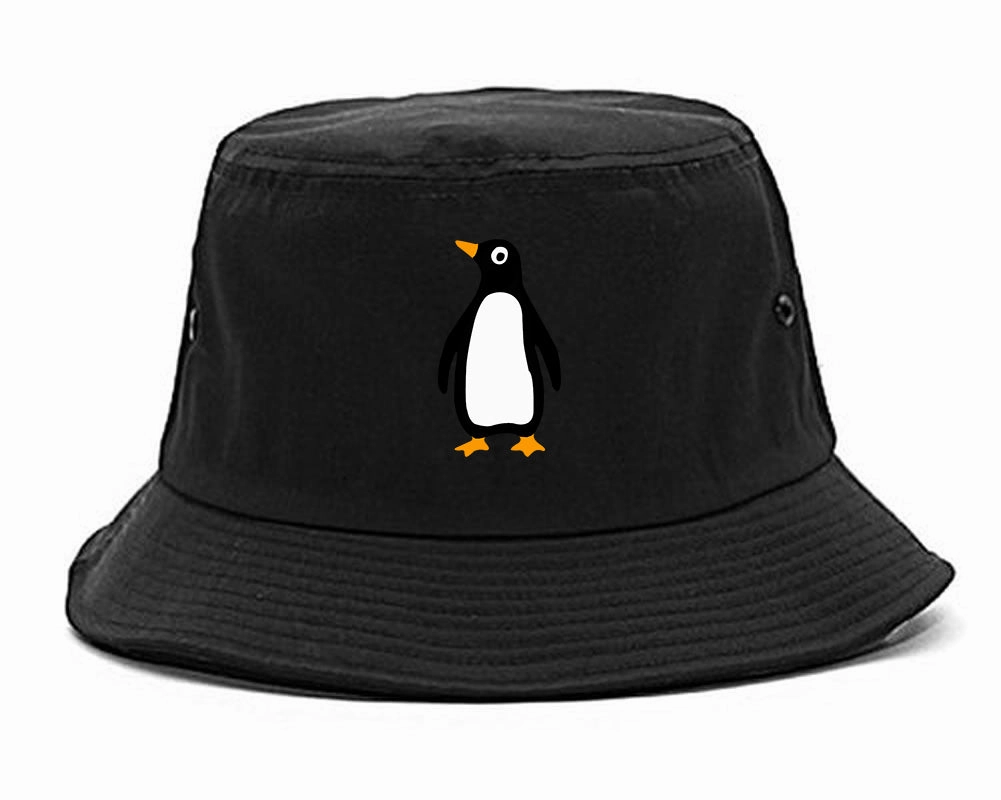 Penguin Animal Chest Mens Bucket Hat