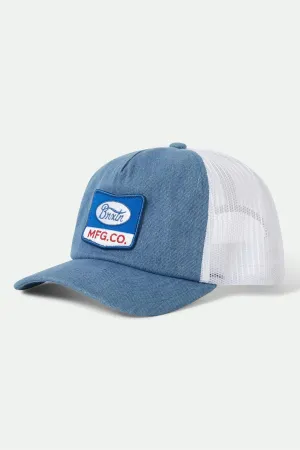 Phillips Netplus Trucker Hat - Denim/White casual-dad-hat