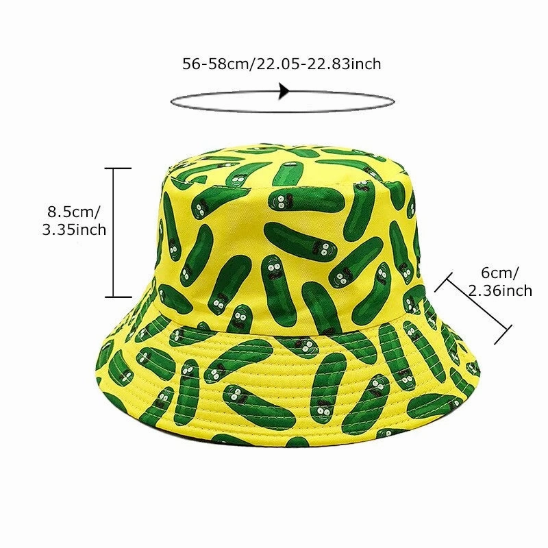Pickles Cartoons Bucket Hat