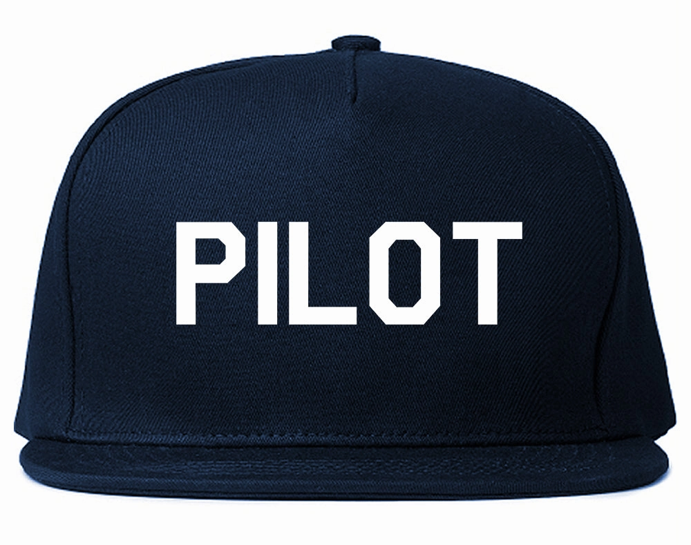 Pilot Mens Snapback Hat