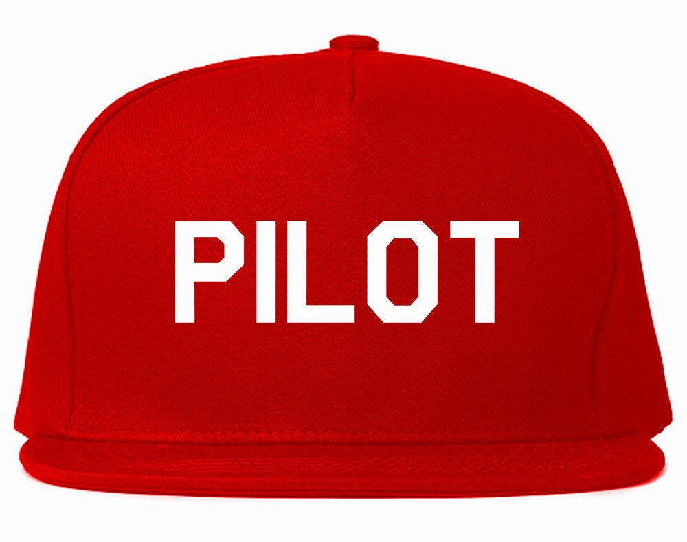 Pilot Mens Snapback Hat