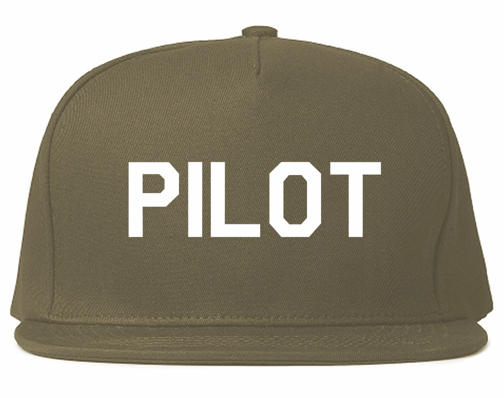 Pilot Mens Snapback Hat