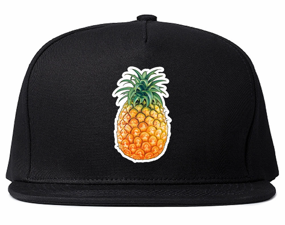 Pineapple Chest Logo Meme Snapback Hat Cap
