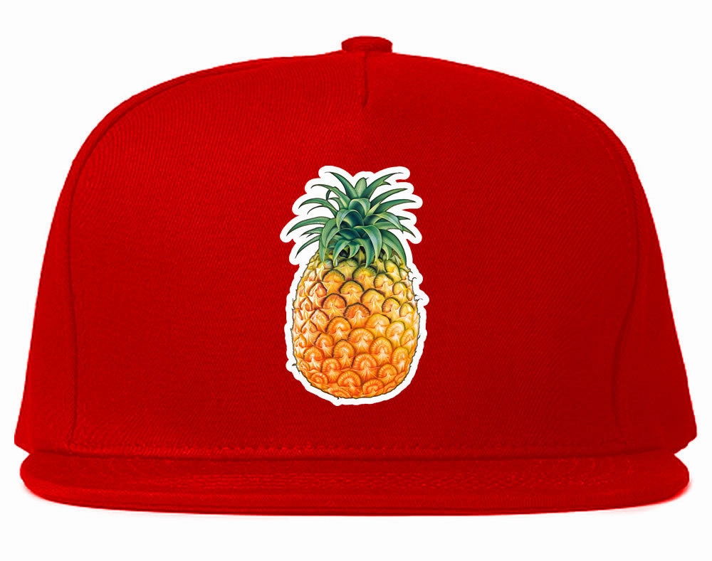 Pineapple Chest Logo Meme Snapback Hat Cap