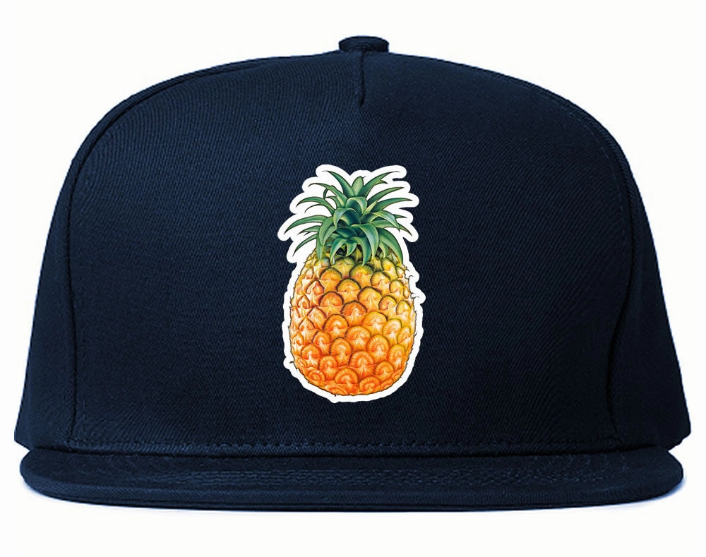 Pineapple Chest Logo Meme Snapback Hat Cap