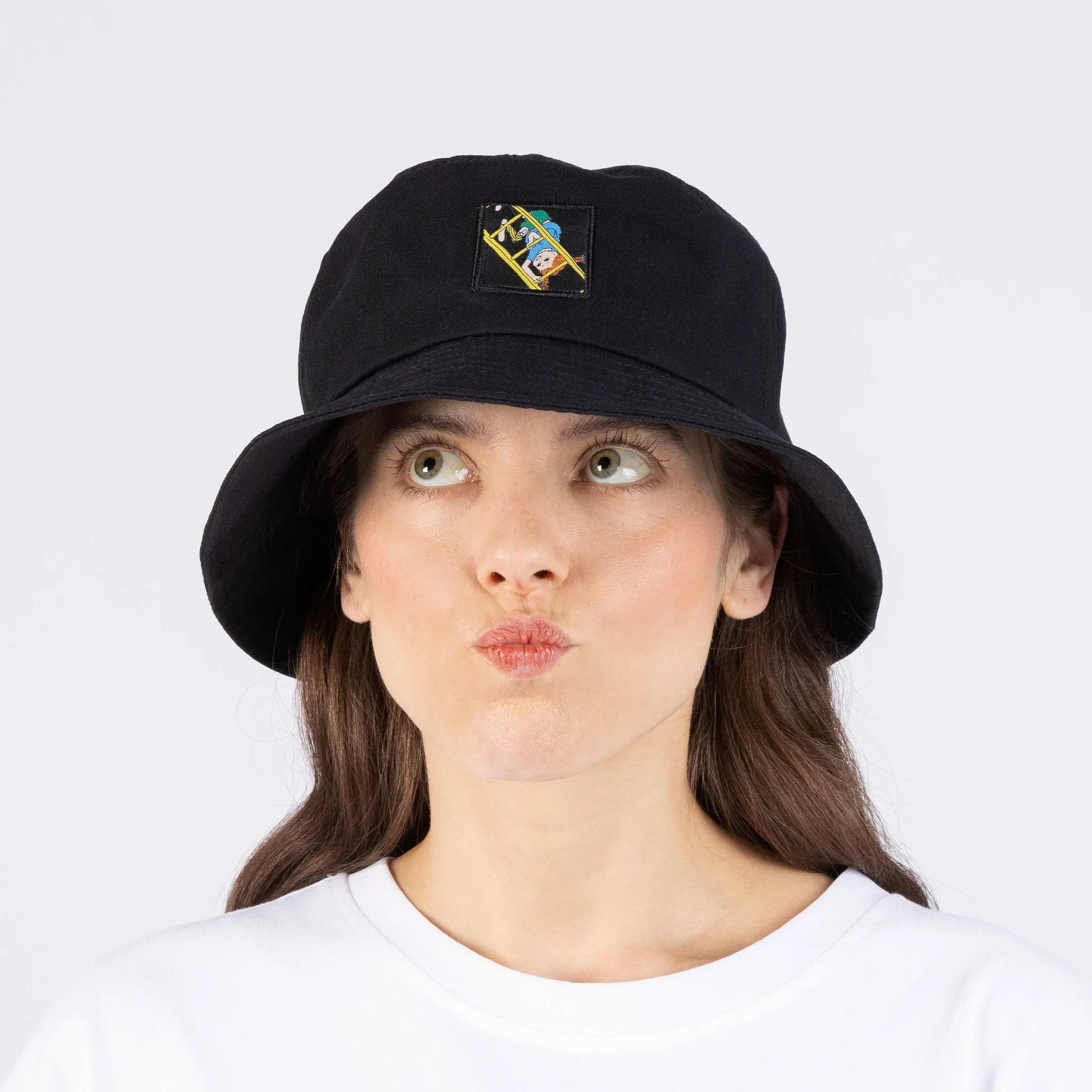 Pippi And The Ladders Bucket Hat