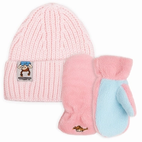 Pippi Beanie and Mittens Combo winter-soft-felt-hat