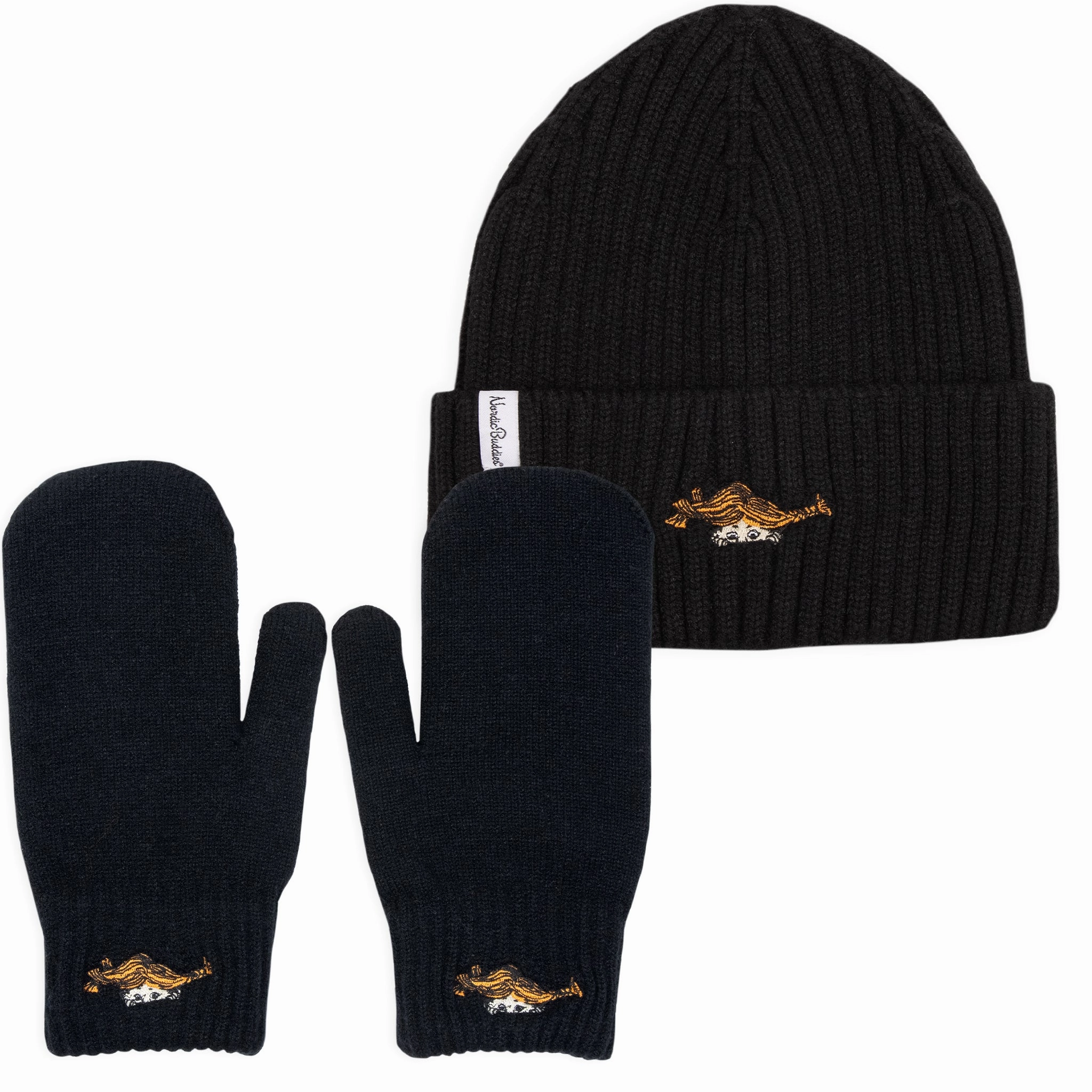 Pippi Beanie and Mittens Combo winter-soft-felt-hat