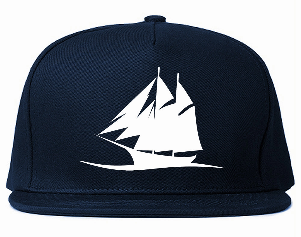 Pirate Ship Chest Mens Snapback Hat