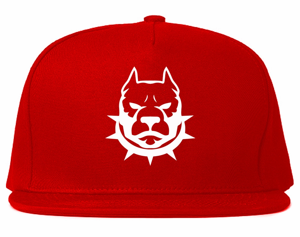 Pitbull Dad Mens Snapback Hat