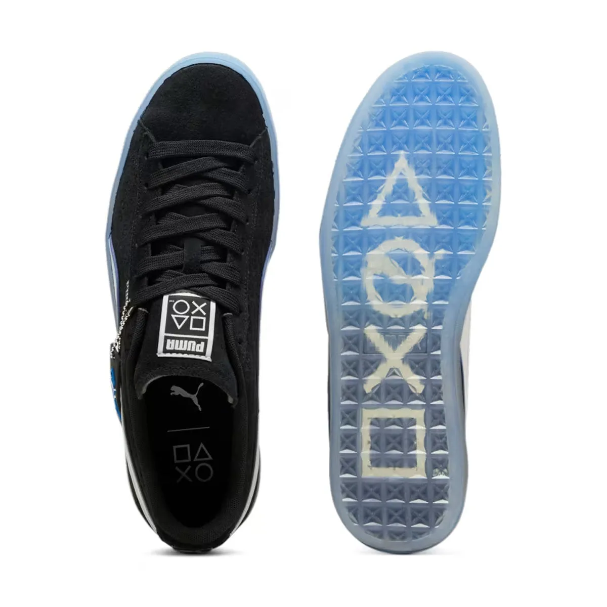   Playstation Suede 'Schwarz Grau Gletscher'