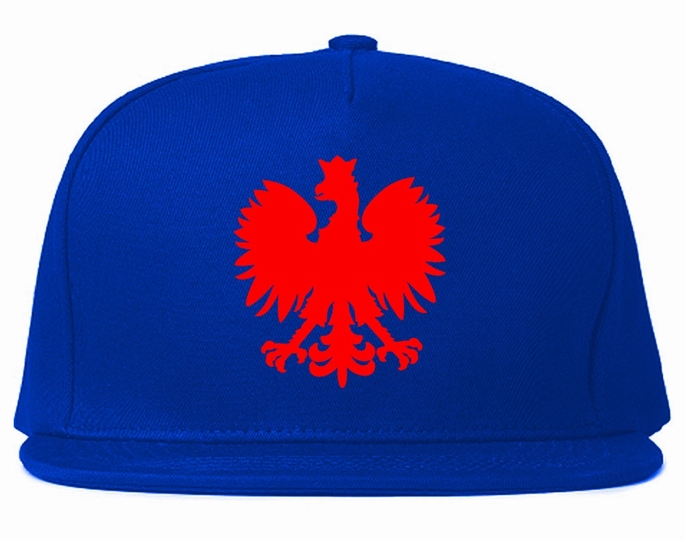 Poland Eagle Polish Pride Polska Chest Mens Snapback Hat