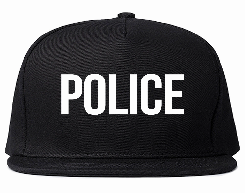 Police Uniform Cop Costume Mens Snapback Hat