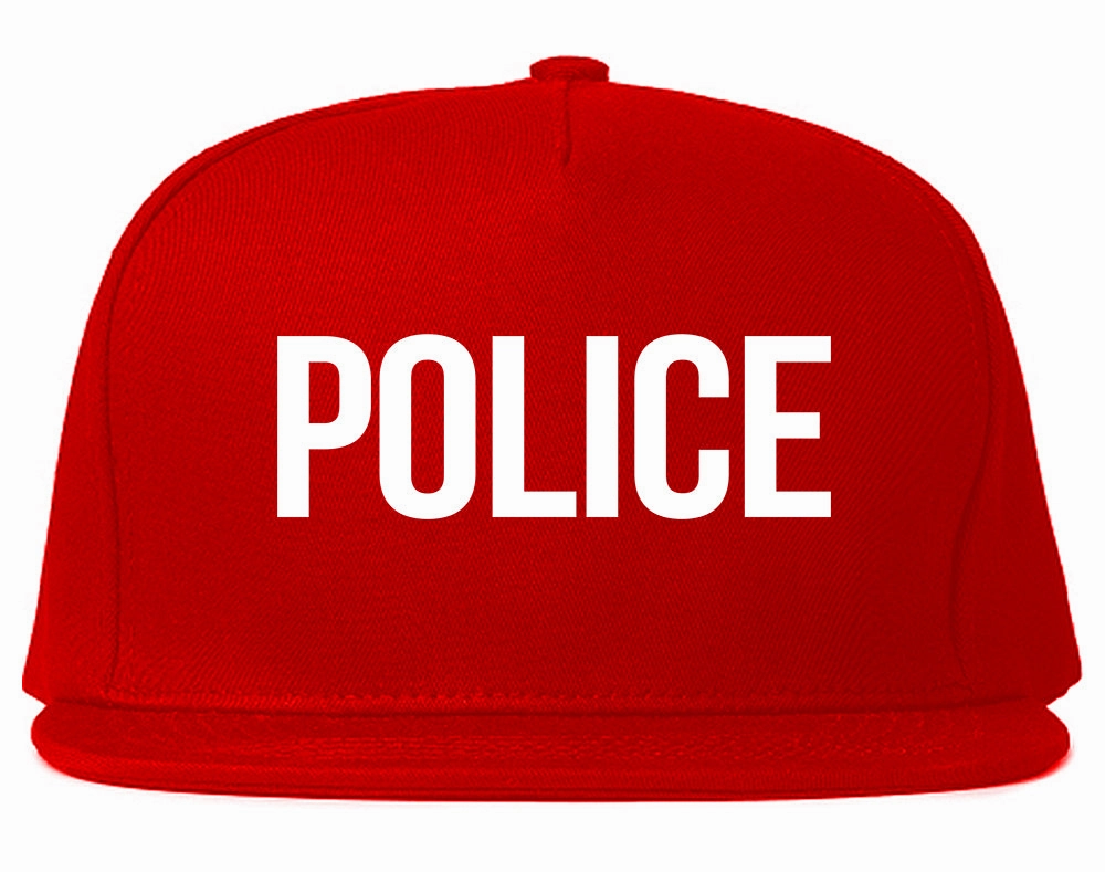 Police Uniform Cop Costume Mens Snapback Hat