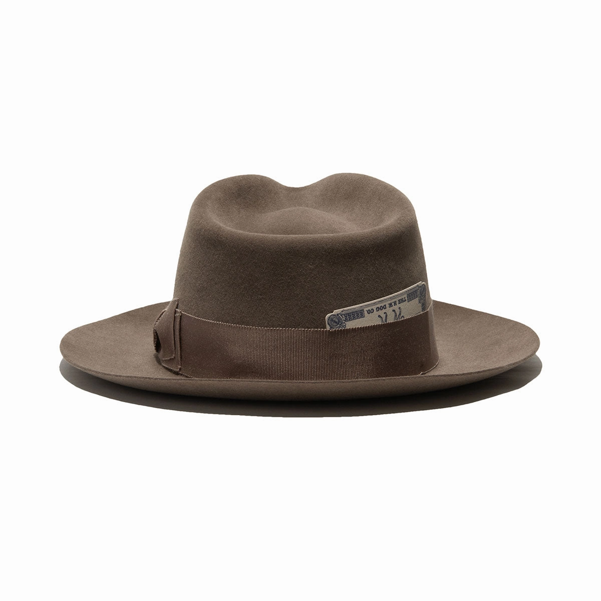 POLKAP RABBIT FUR FELT HAT - Beige