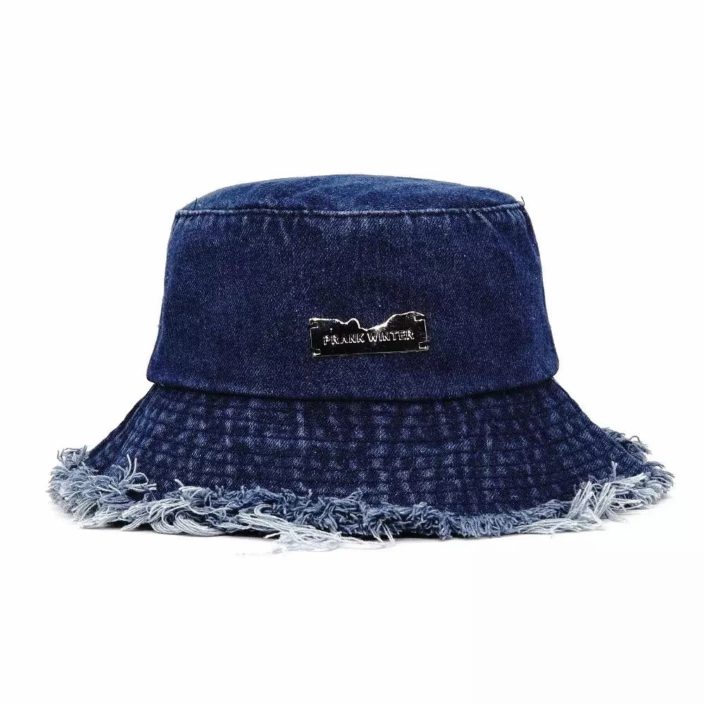 Prank Winter Denim Bucket Hat