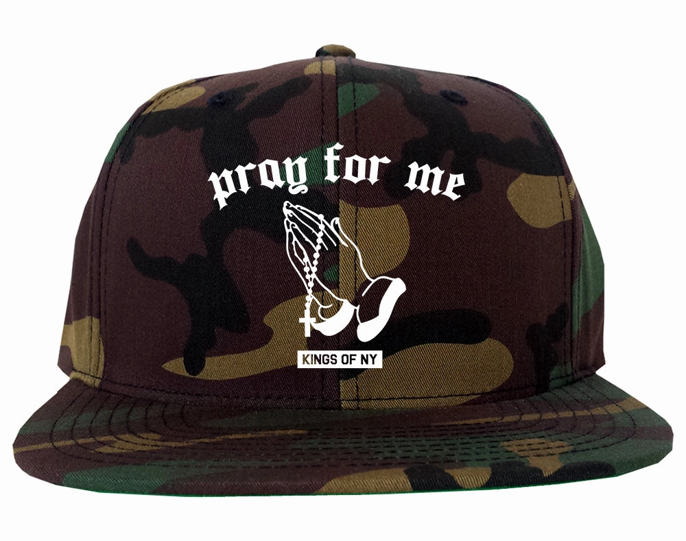 Pray For Me Mens Snapback Hat
