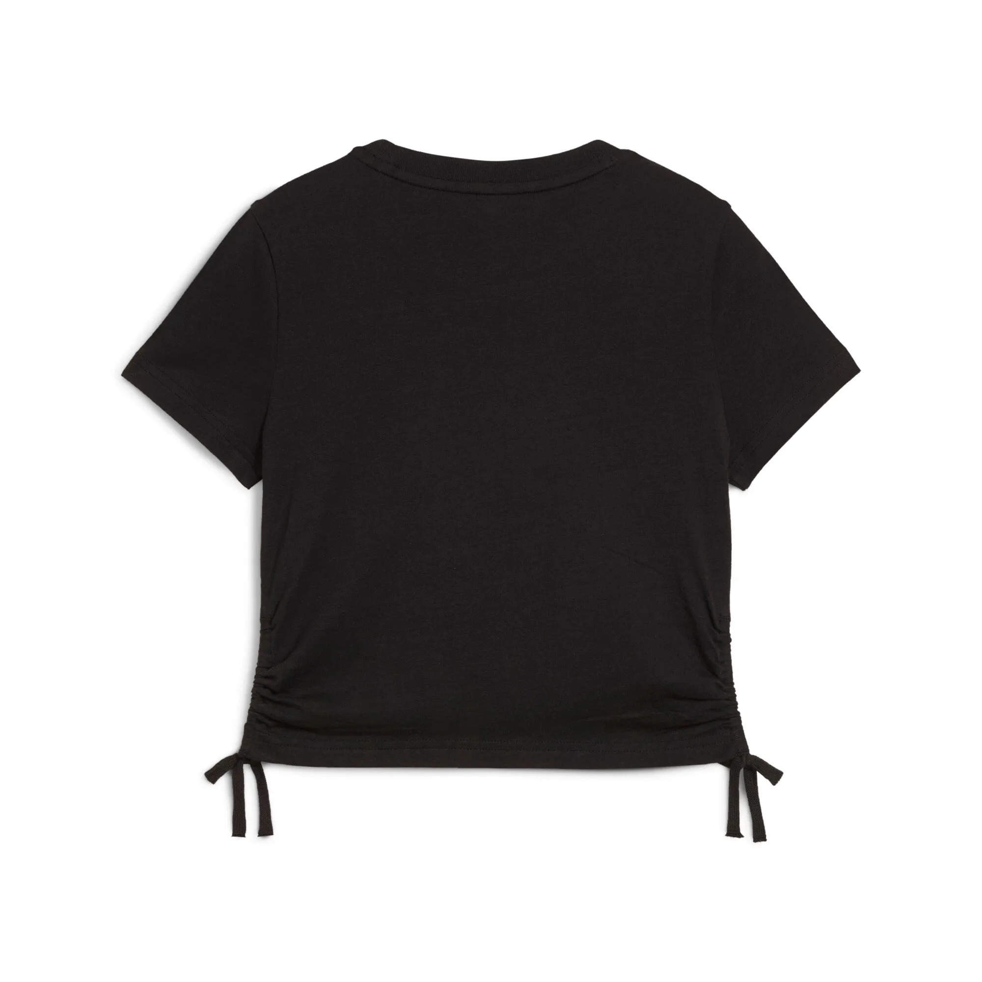 PUMA Big Kids' Mädchen Essentials Animal Logo gefülltes geknotetes T-Shirt