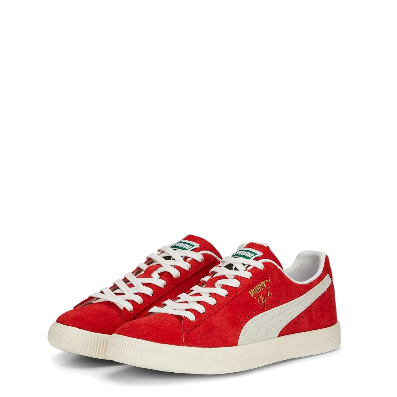 Puma Clyde OG Trainer Für Immer Rot / Puma Weiß / Makellos