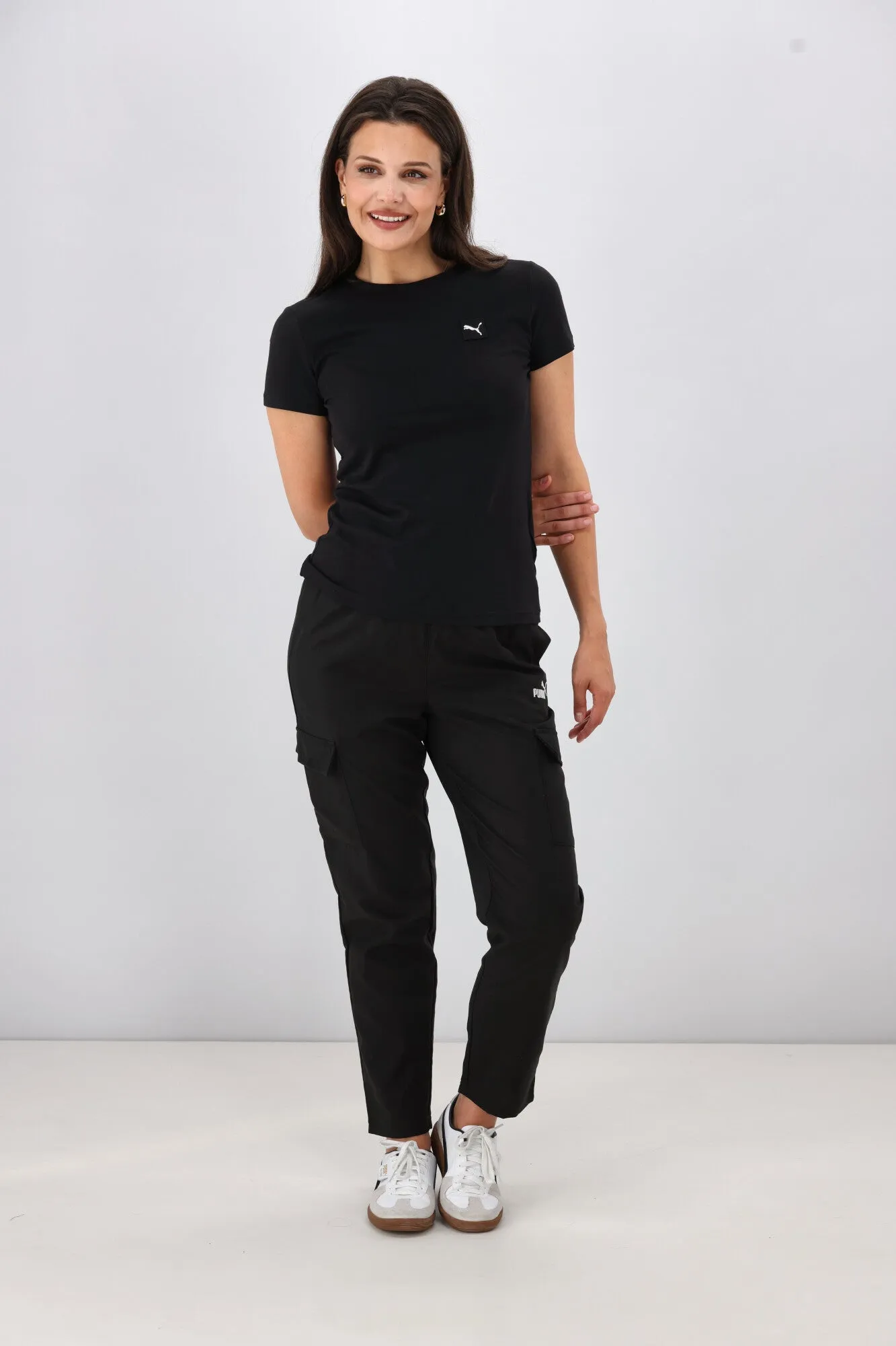 Puma ESS ELEVATED T-Shirt Schwarz